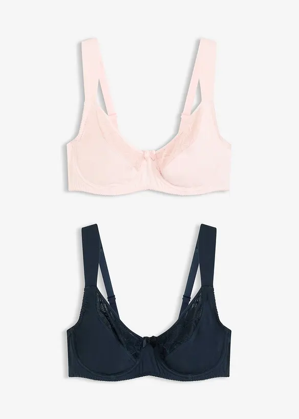 BH med bygel (2-pack), bonprix