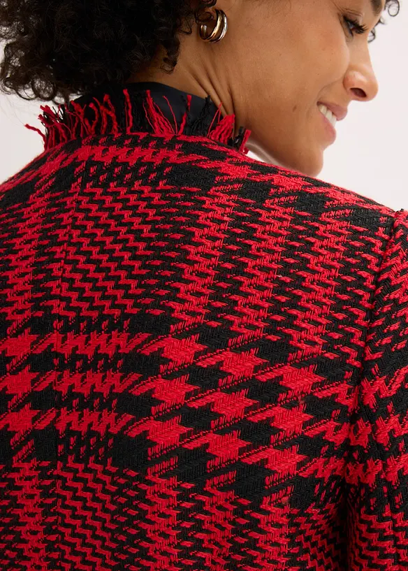 Lång bouclékavaj, bonprix