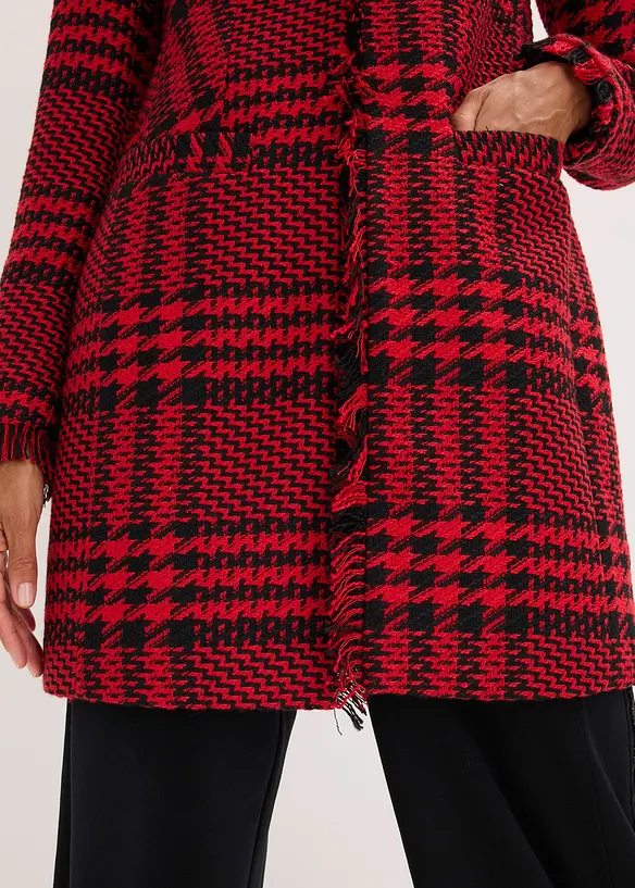 Lång bouclékavaj, bonprix