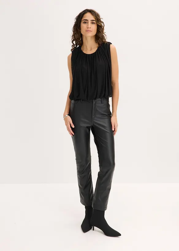 Topp i fintr&aring;dig mesh, bonprix