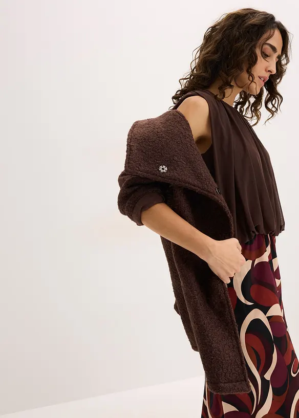 Topp i fintrådig mesh, bonprix