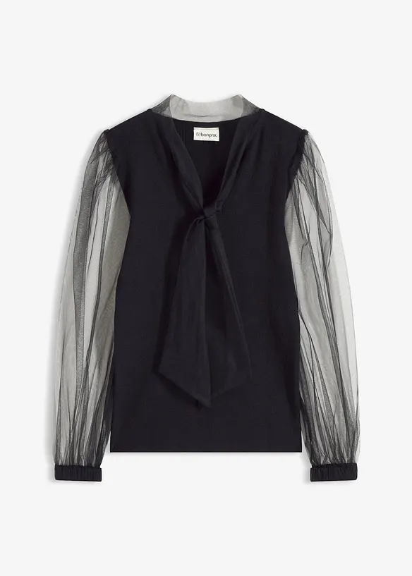 Tröja i mjuk viskosmix, bonprix