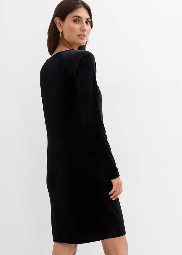 Mammaklänning i festfin stil med amningsöppning, bonprix