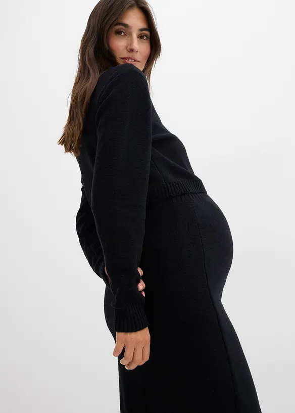 Mammaset med tröja och kjol av ekologisk bomull (2-pack), bonprix