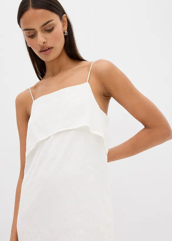 Miniklänning med paljettbroderi, bonprix