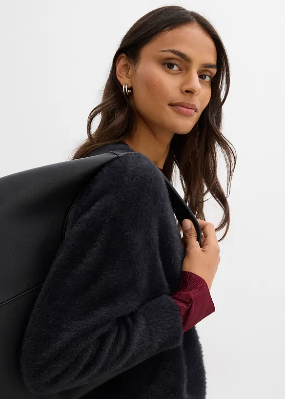Fluffig cardigan, bonprix