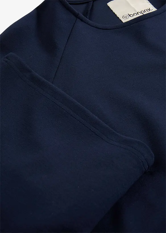 L&aring;ng&auml;rmad topp med capedetalj, bonprix