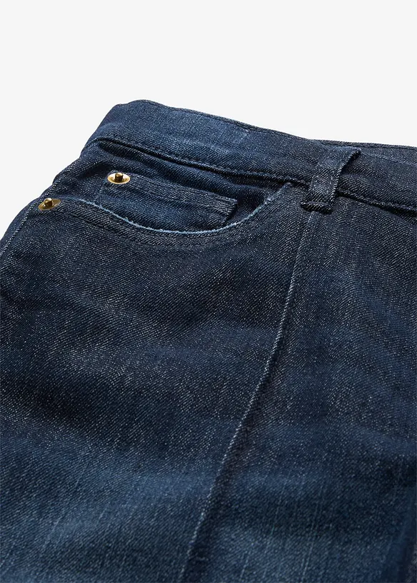 Wide Leg Jeans Mid Waist, bonprix