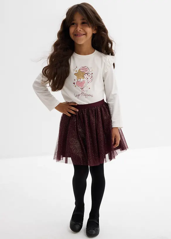 Minikjol i tyll, bonprix