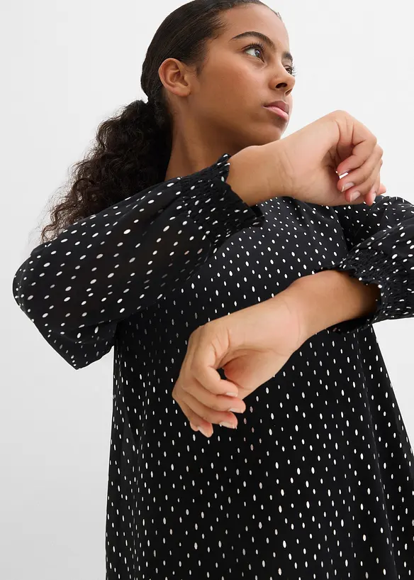 Chiffongklänning, bonprix