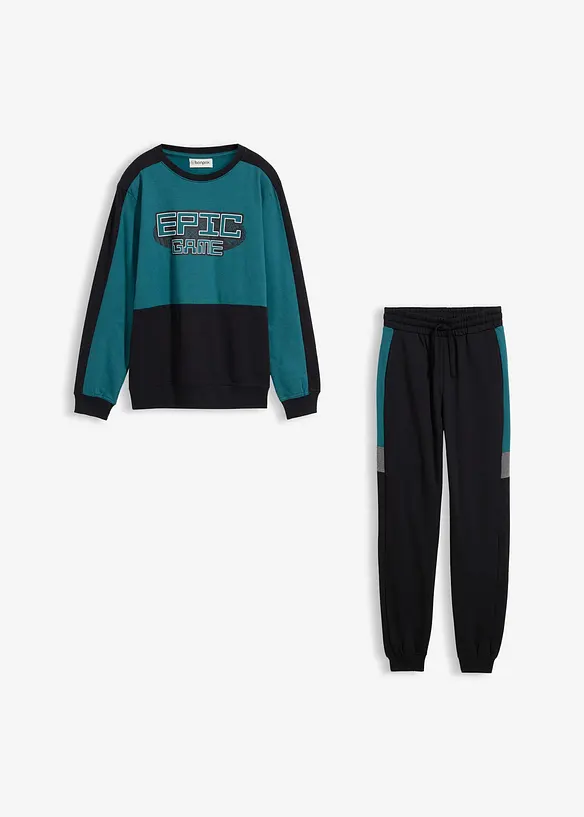 Träningsoverall i ekologisk bomull, bonprix