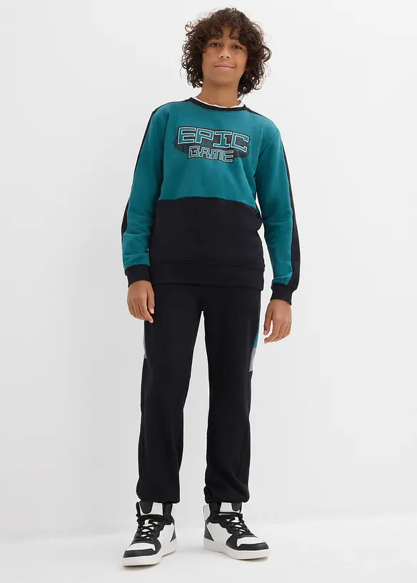 Träningsoverall i ekologisk bomull, bonprix