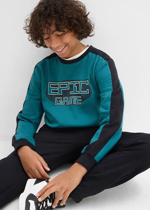 Träningsoverall i ekologisk bomull, bonprix