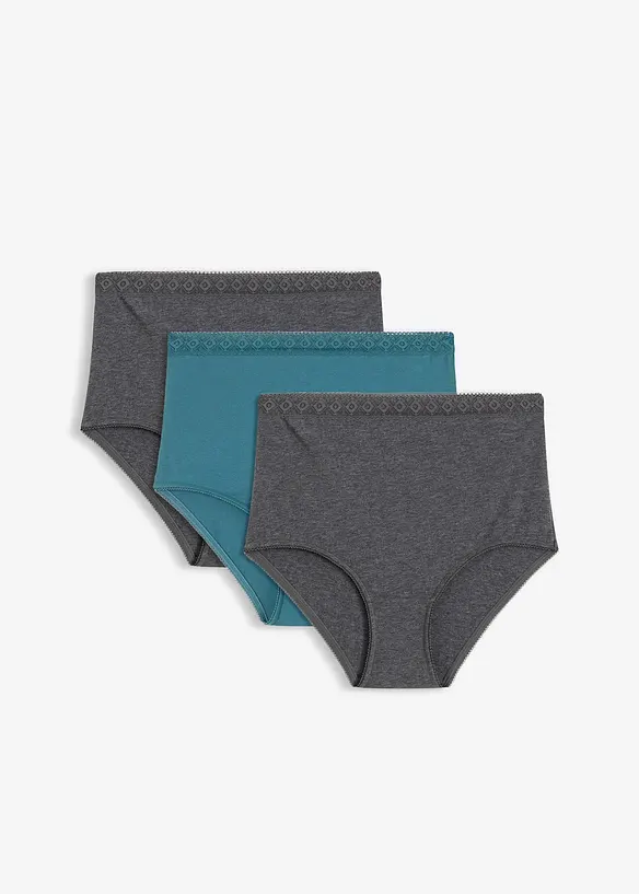 Midjetrosa (3-pack), bonprix