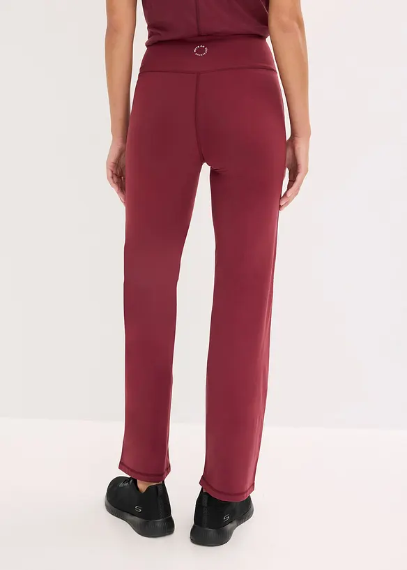 Värmande sportbyxa i mjukt material, raka ben, bonprix