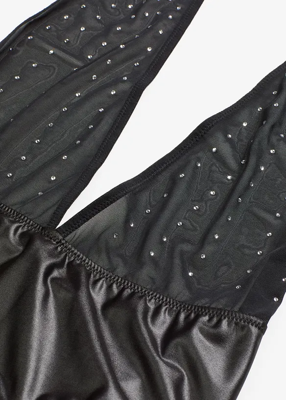 Stringbody med glitter, bonprix