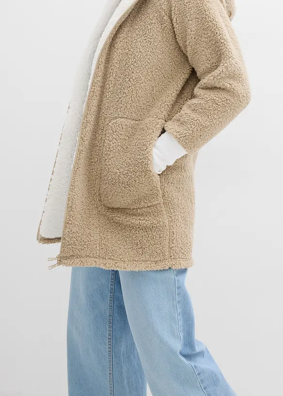 Teddyfleecejacka, bonprix