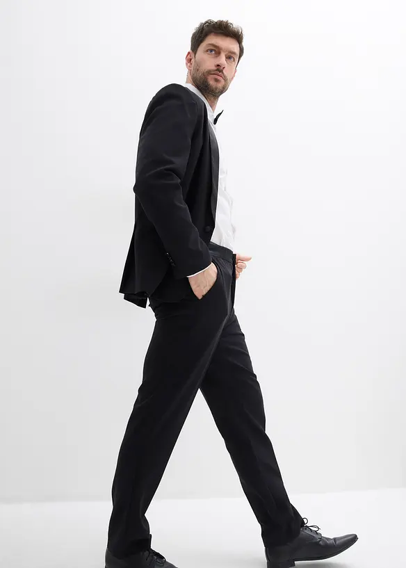 Kostymbyxa, smoking med stretch, Slim Fit, bonprix