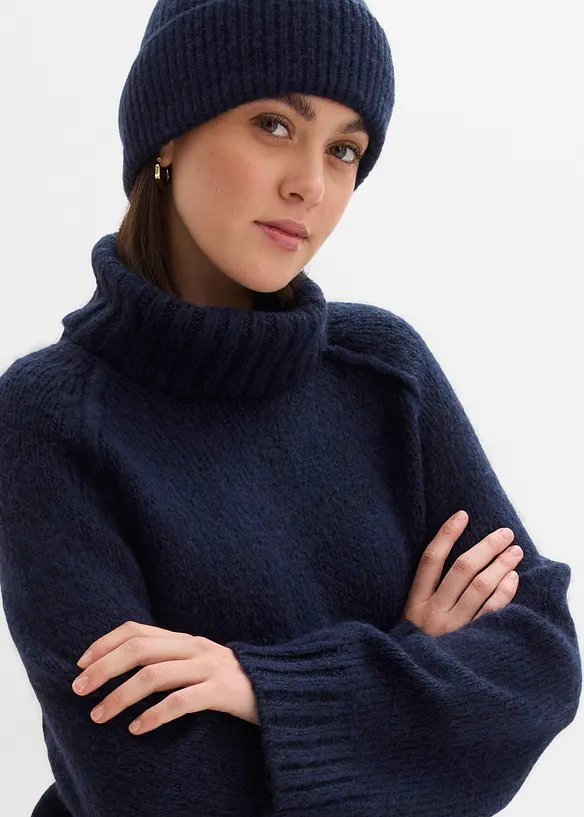 Grovstickad oversizetr&ouml;ja, bonprix