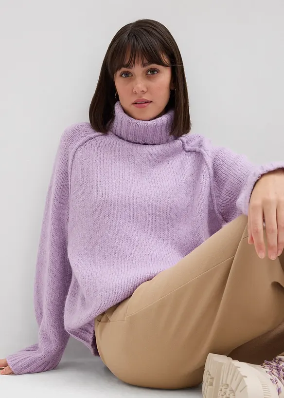 Grovstickad oversizetröja, bonprix