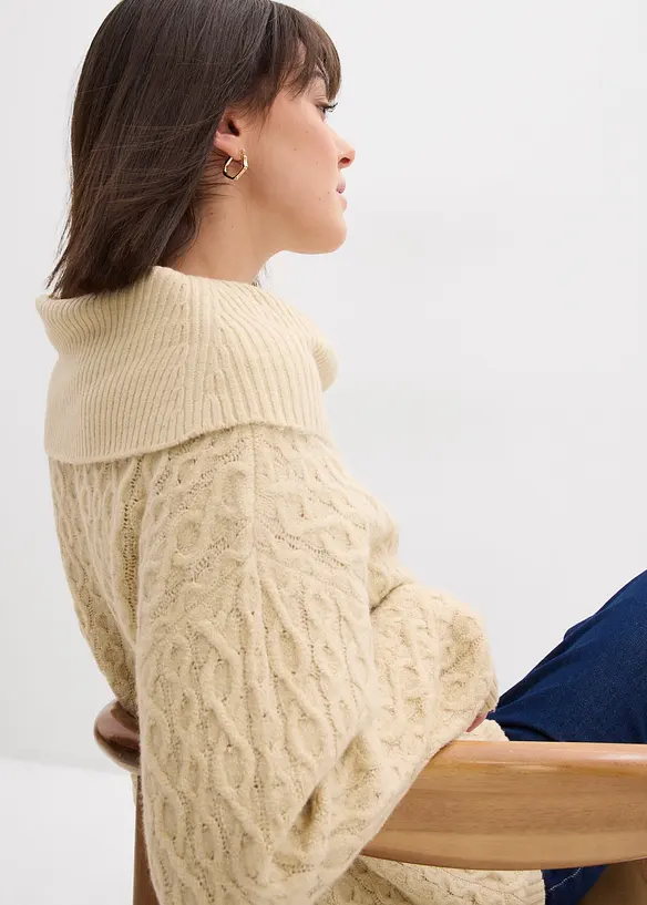 Tr&ouml;ja med fl&auml;tm&ouml;nster, bonprix