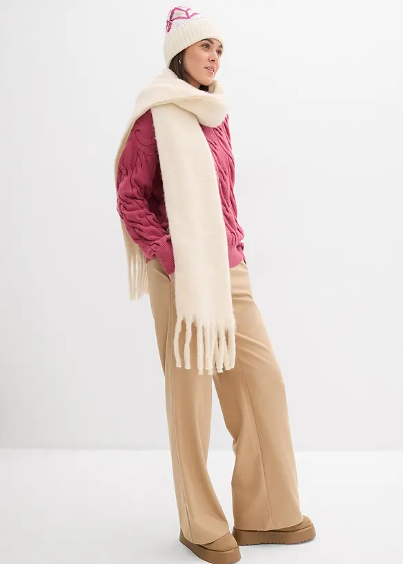 Oversizetr&ouml;ja i mjuk viskosmix, bonprix