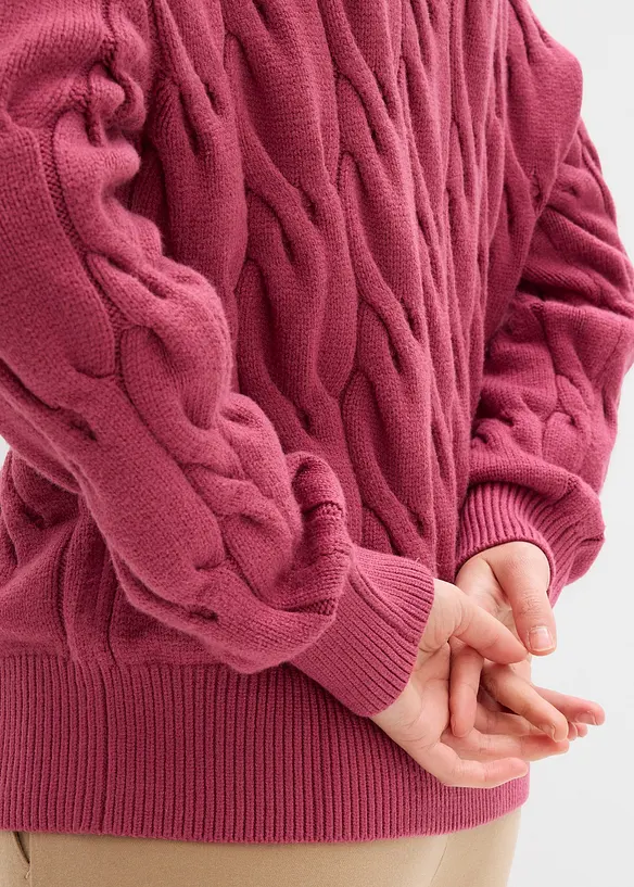 Oversizetr&ouml;ja i mjuk viskosmix, bonprix