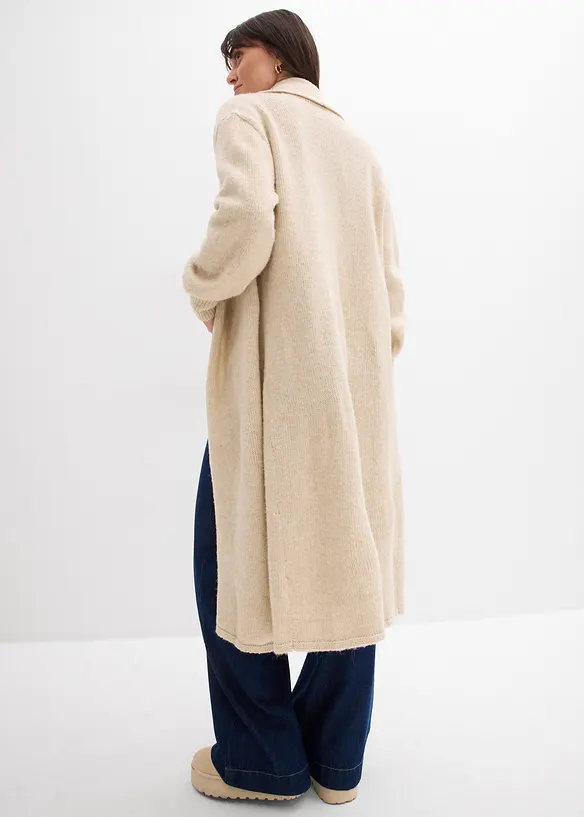 L&aring;ng cardigan i lurvig stil, bonprix