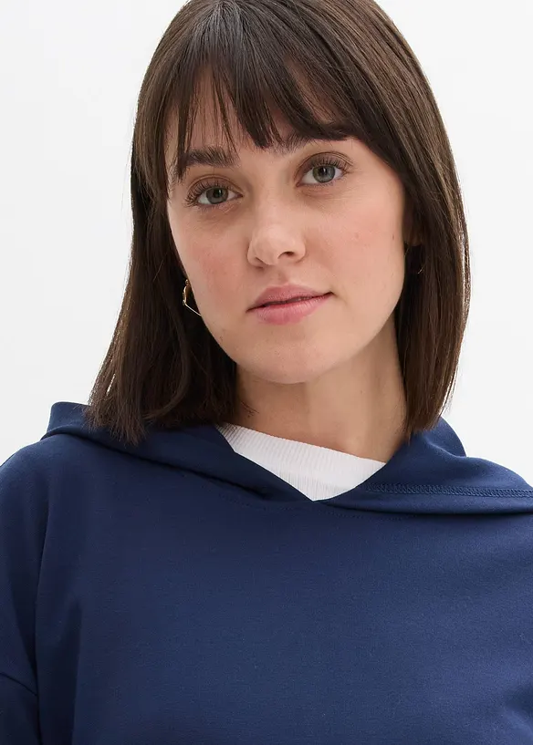 Hoodie av skön Punto di Roma, bonprix