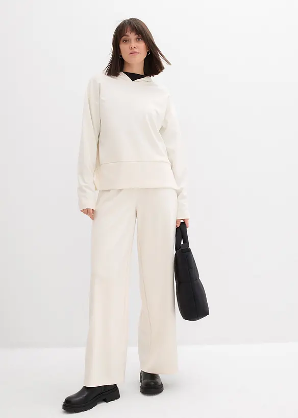 Vid byxa med veck, av skön Punto di Roma, bonprix