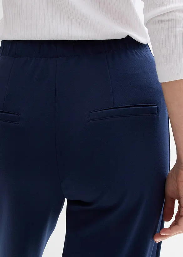 Vid byxa med veck, av skön Punto di Roma, bonprix