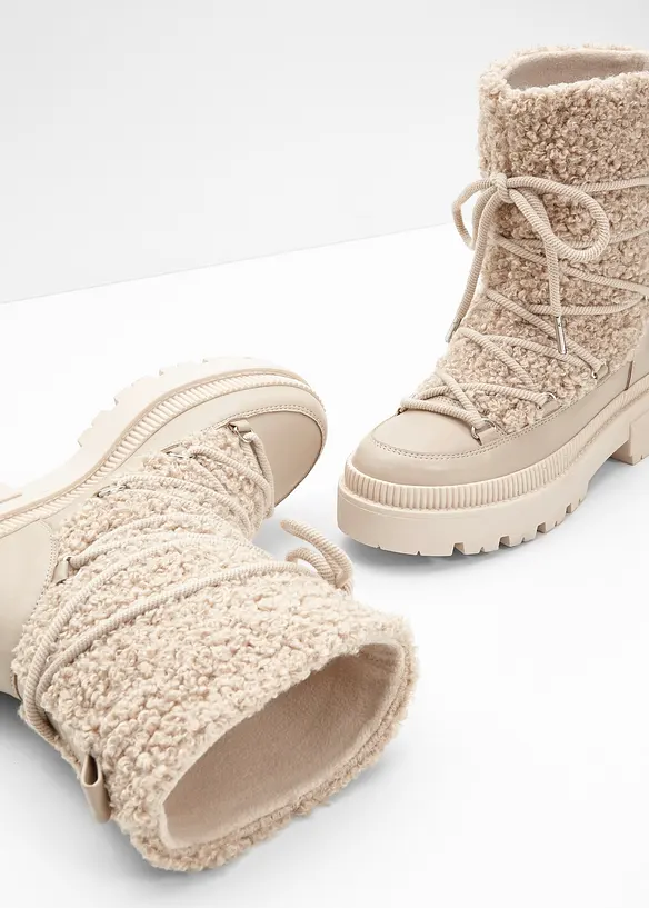 Fodrad snörkänga, bonprix