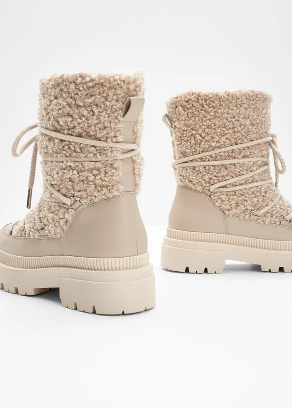 Fodrad snörkänga, bonprix