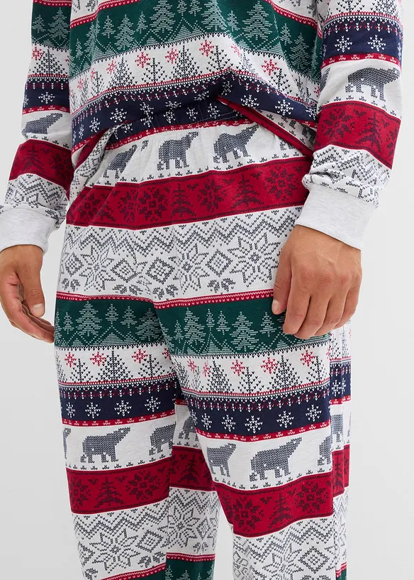 Pyjamas med bomull och presentpåse, bonprix