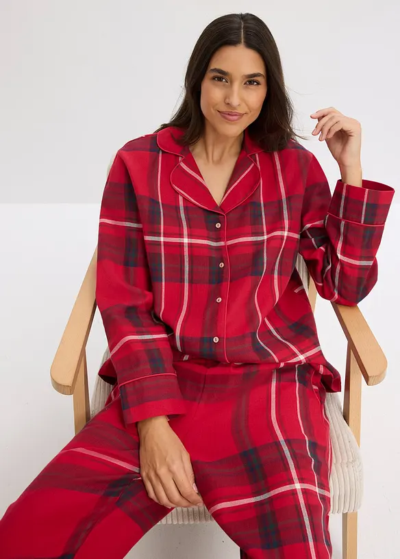 Pyjamas i flanell, bonprix
