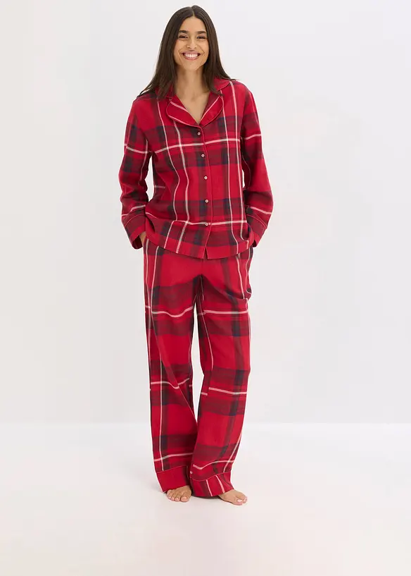 Pyjamas i flanell, bonprix