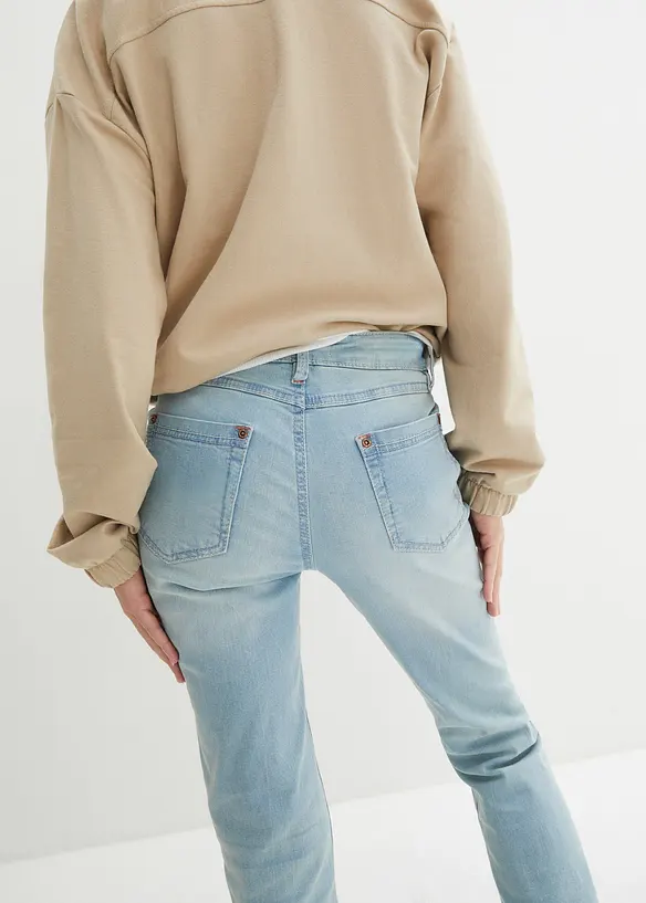 Bootcut Jeans Mid Waist, Stretch, bonprix