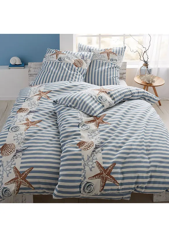 Påslakanset med maritim design, bonprix