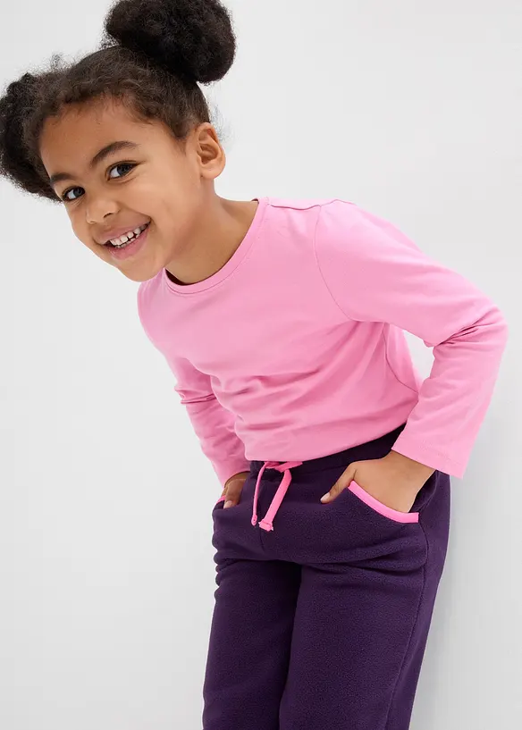 Joggingbyxa av fleece, bonprix