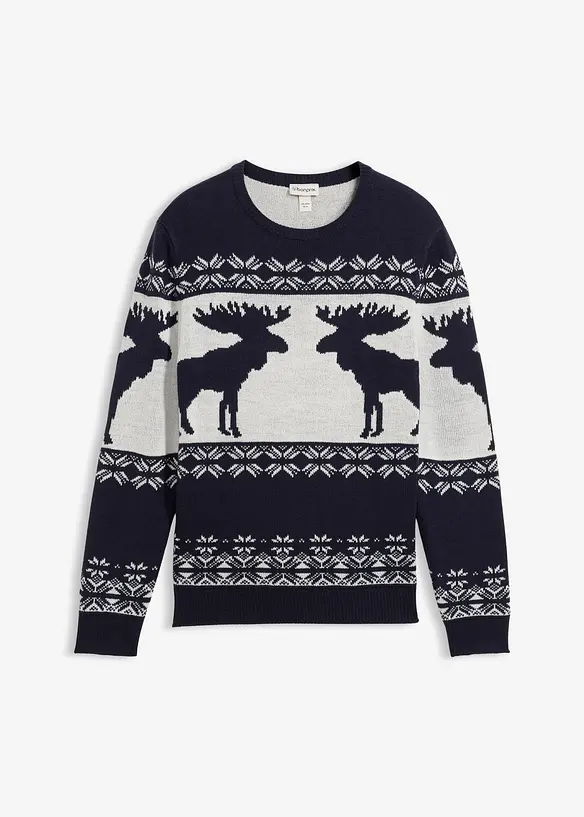 Tröja med lusemönster, bonprix