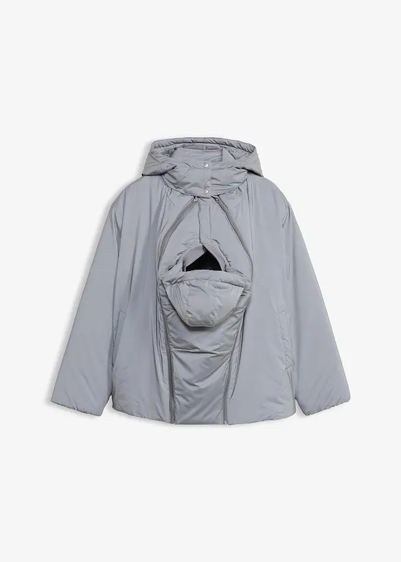 Mammajacka med reflexer och babyficka, bonprix