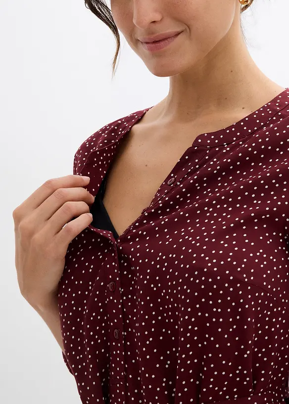 Mamma-/amningsklänning med hållbar viskos, bonprix