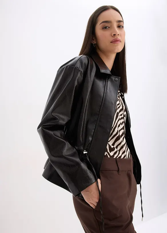 Jacka i skinnimititation, bonprix