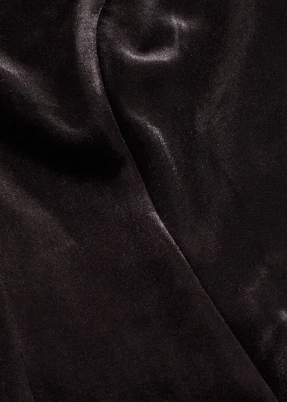 Minikl&auml;nning i mjuk sammet, bonprix