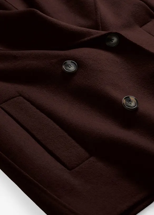 Jacka i mjuk ullblandning, bonprix