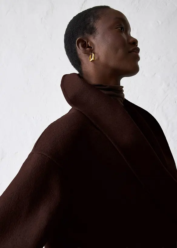 Jacka i mjuk ullblandning, bonprix