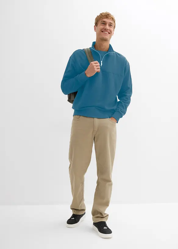 Oversizesweatshirt av ekologisk bomull, bonprix