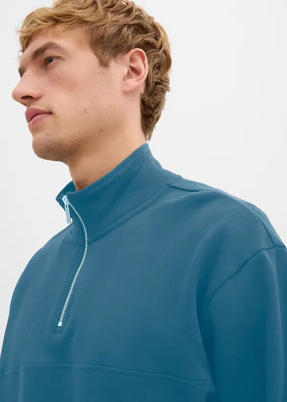 Oversizesweatshirt av ekologisk bomull, bonprix