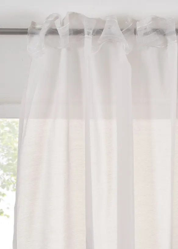 Mönstrad gardin (1-pack), bonprix