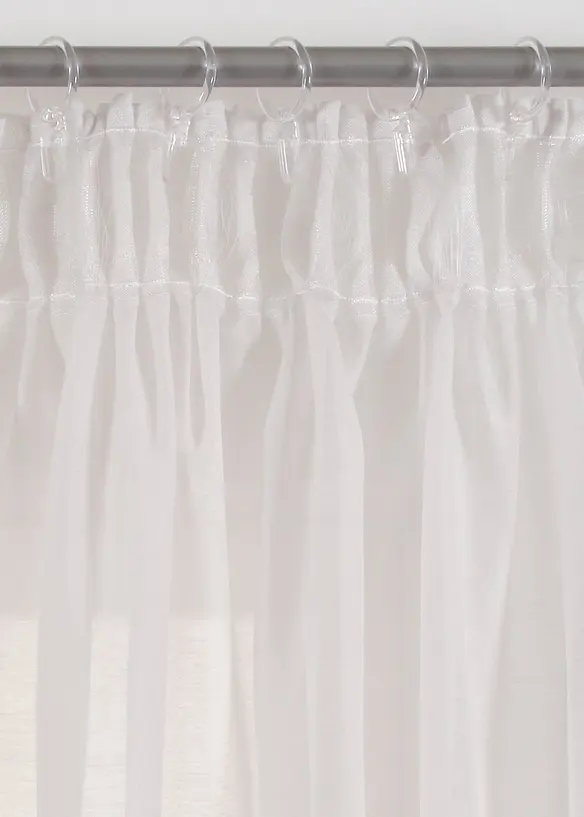 Mönstrad gardin (1-pack), bonprix